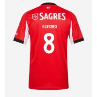 Benfica Fredrik Aursnes #8 Kotipaita 2025-26 Lyhythihainen